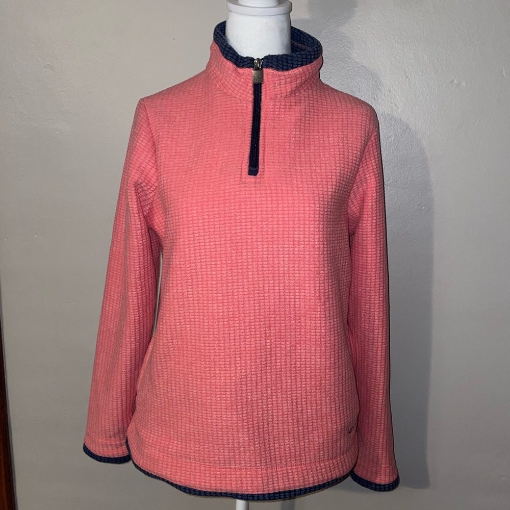 Weirdfish Salmon Quilted Sweatshirt *Make Offers* - Picture 2 of 9